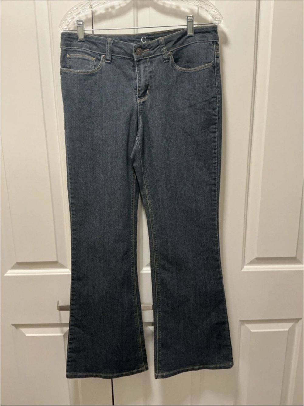 Chadwicks Womens Boot Cut Denim Jeans Size 8 Barely Worn.